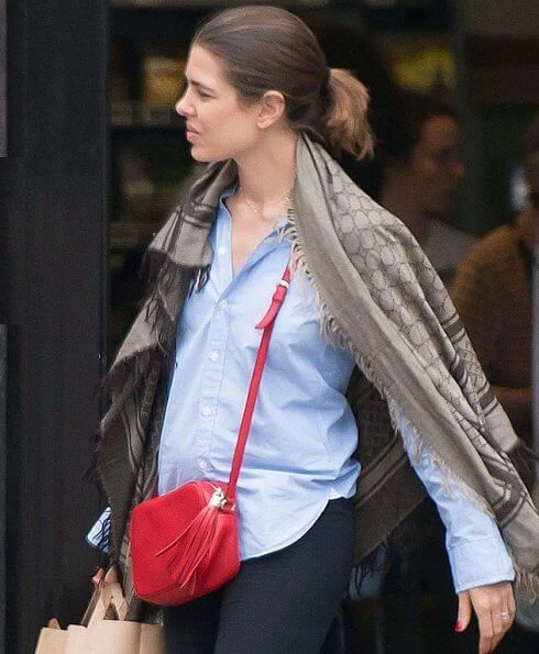 Charlotte Casiraghi is pregnant with her first child. Princess Caroline of Monaco