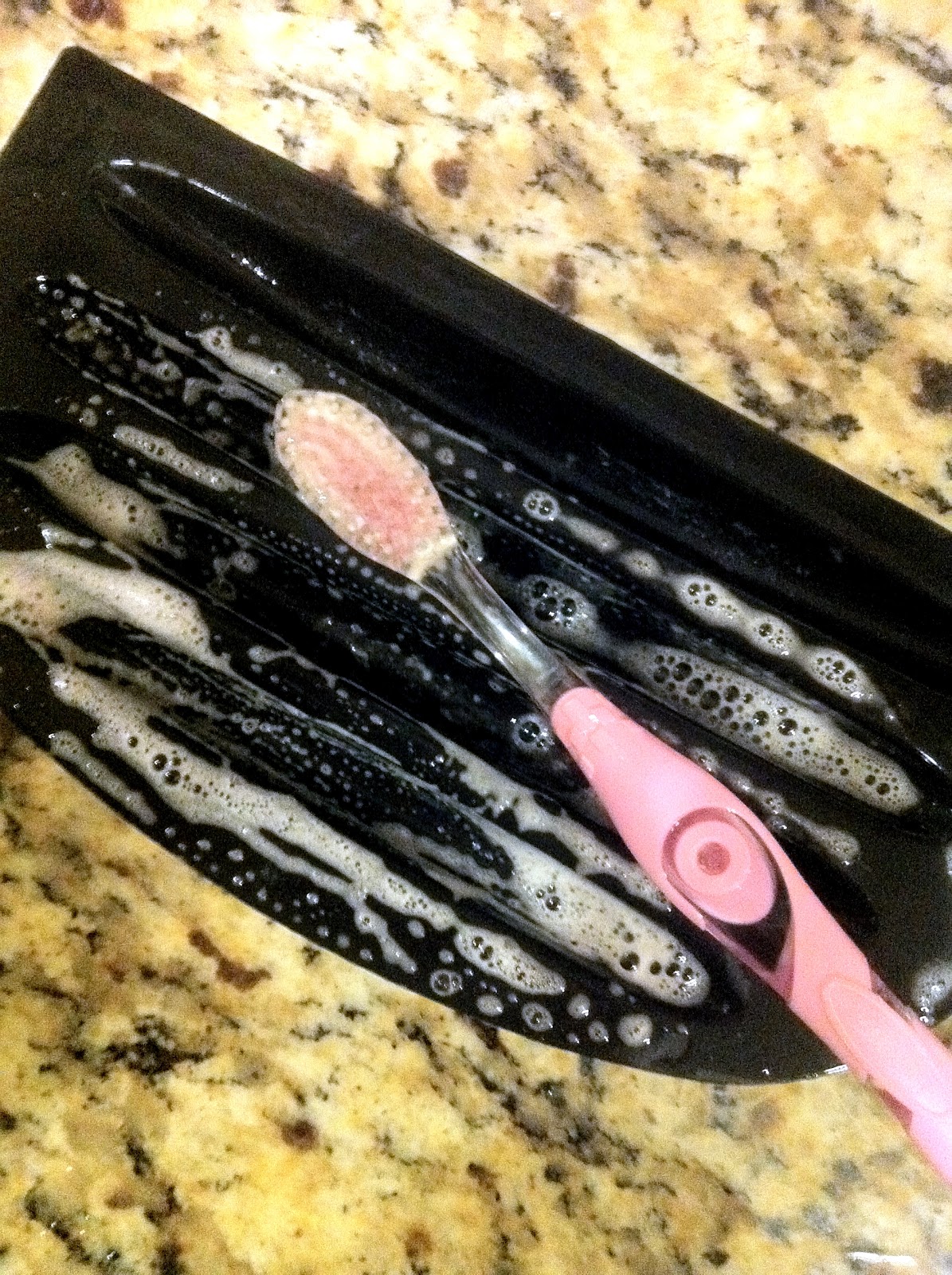 Refrigerator Door Water Tray Gunk Cleaning Trick