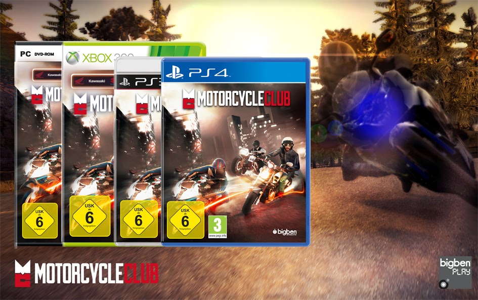 SPIEL FILM SPASS: Motorcycle Club ab sofort für PS4, PS3, Xbox 360 und PC  erhältlich