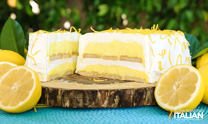 What is a recipe for no-bake lemon icebox pie?