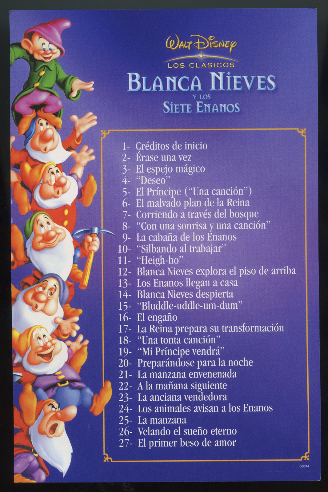 Filmic Light Snow White Archive 2001 Latin American SpanishLanguage DVD