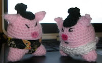 PATRON GRATIS CERDO SUMO AMIGURUMI 627