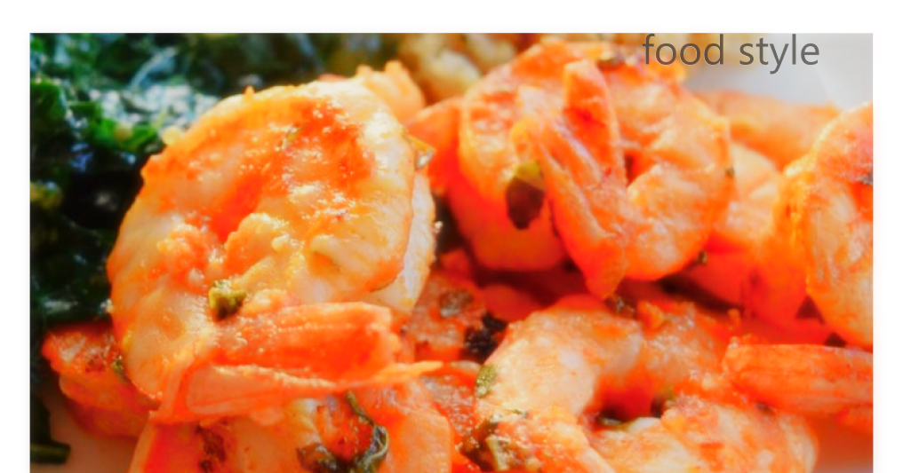 Marinated grilled shrimp FOOD STYLE