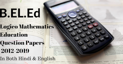 B.EL.Ed Logieo Mathematics Education Question Papers - Pamphlet
