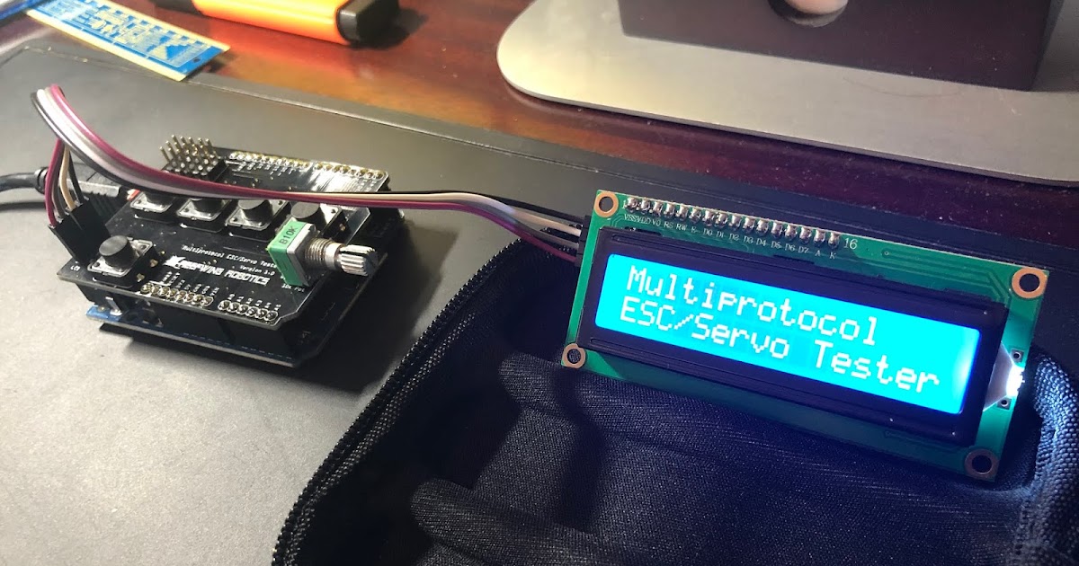 Reefwing Robotics: Arduino Shield Multiprotocol ESC/Servo Tester