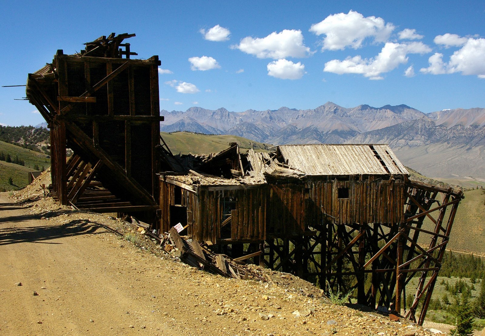 Mackay, Idaho Mackay Mine Hill