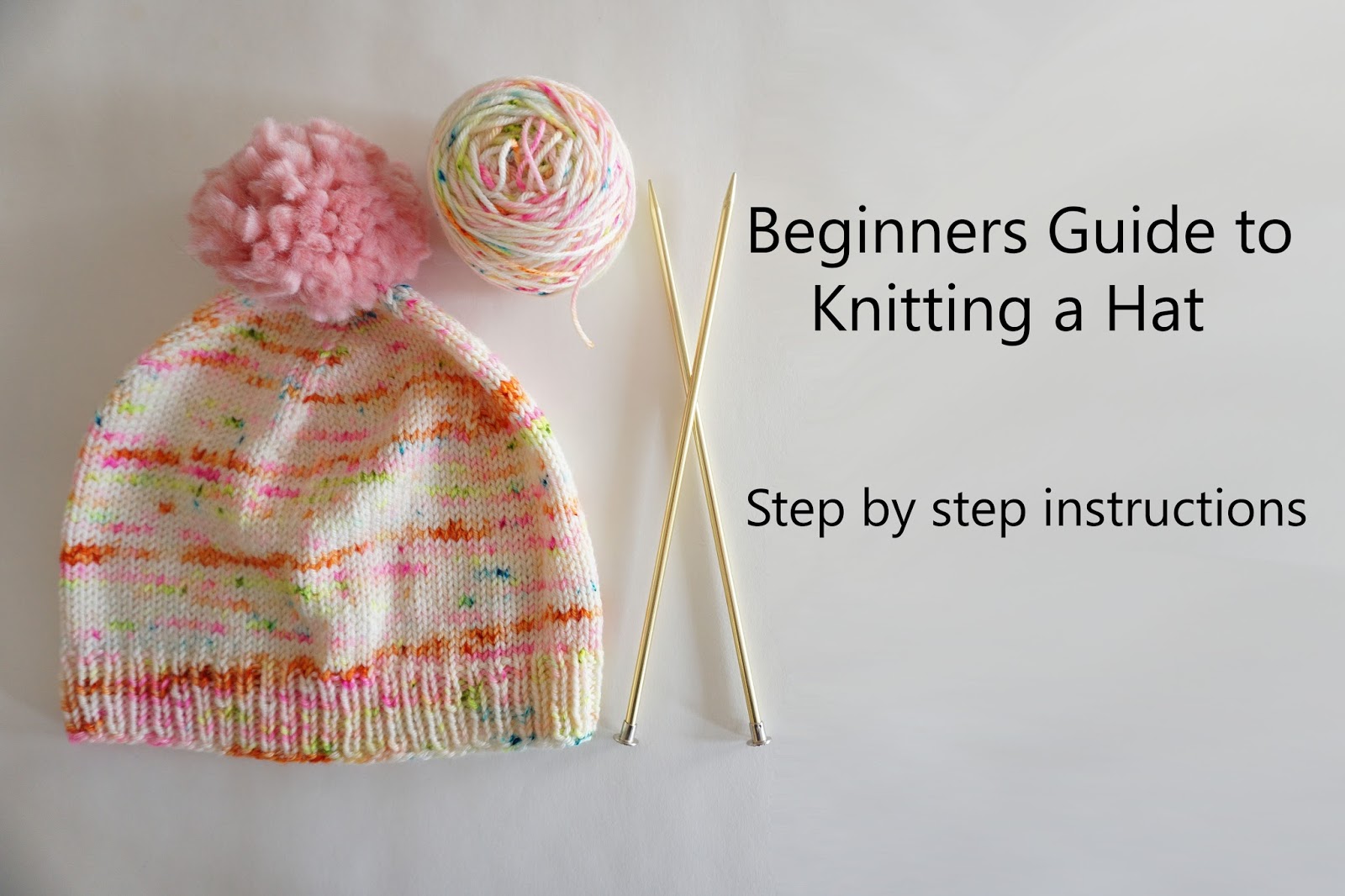 Knitting House Square Beginners Guide to Knitting a Hat Step by Step