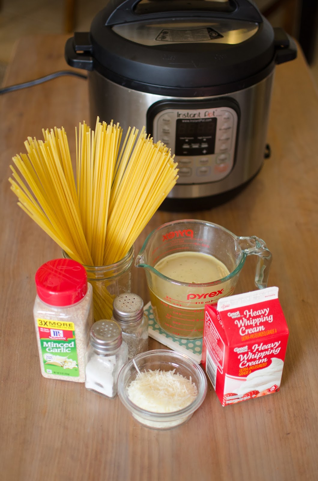 Dump and Start Instant Pot Alfredo