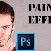 photoshop tutorial  paint effect
