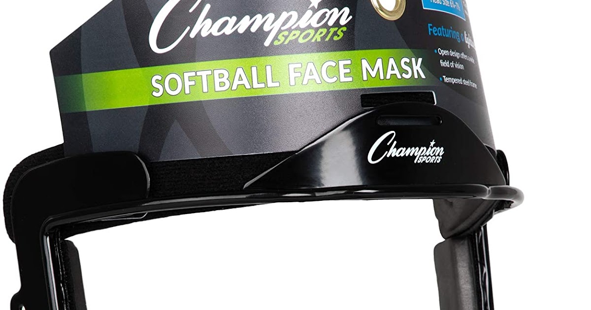 Champion Sports Softball Face Mask