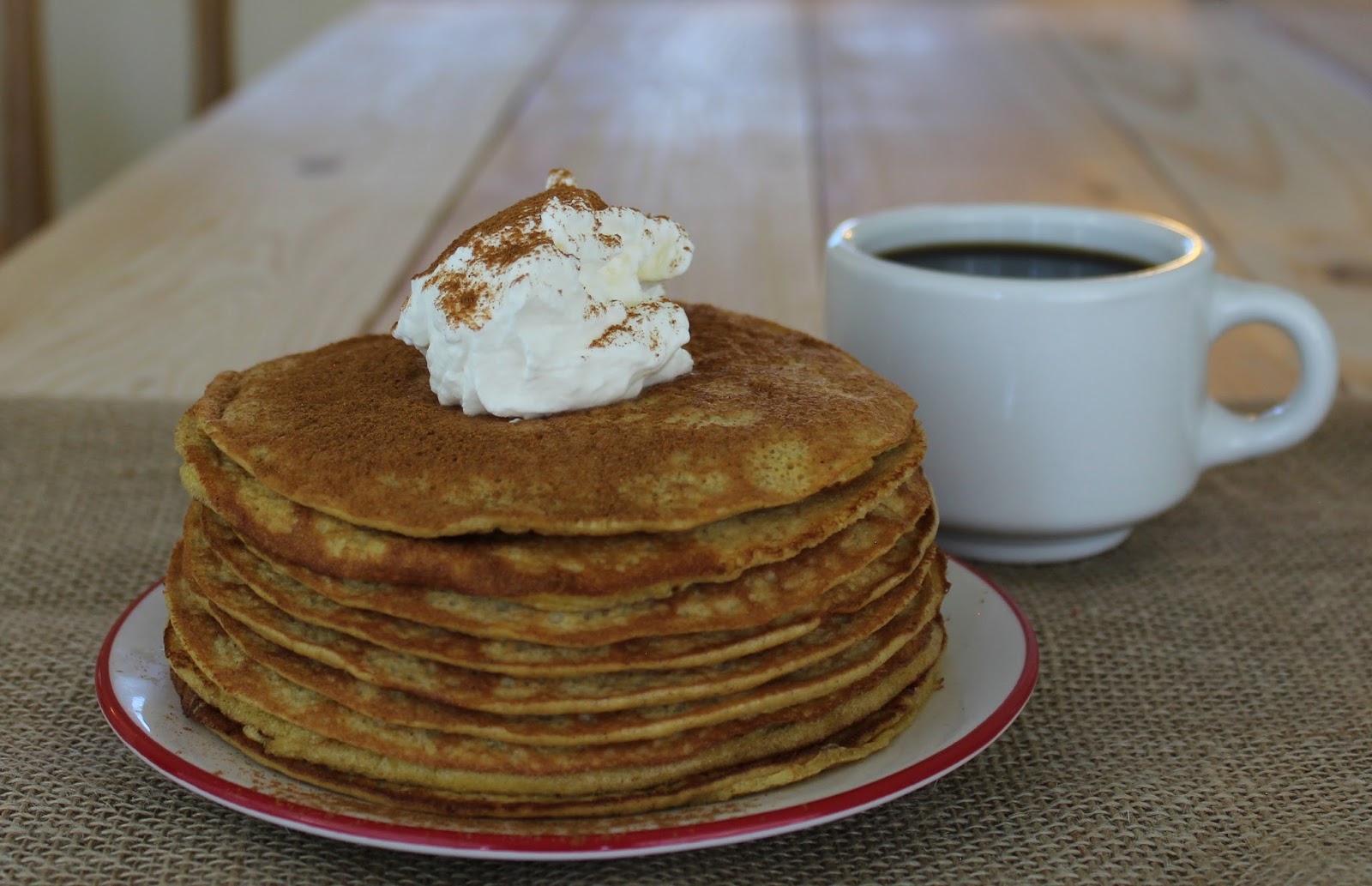 FitViews Sweet Cinnamon Low Carb Pancakes