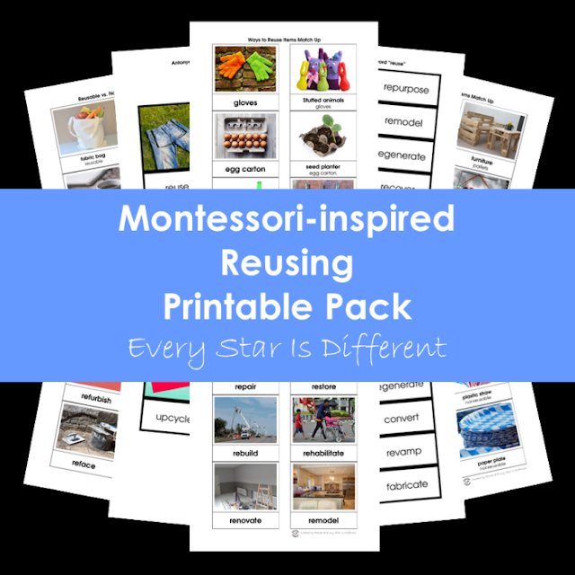 Reusing Printable Pack