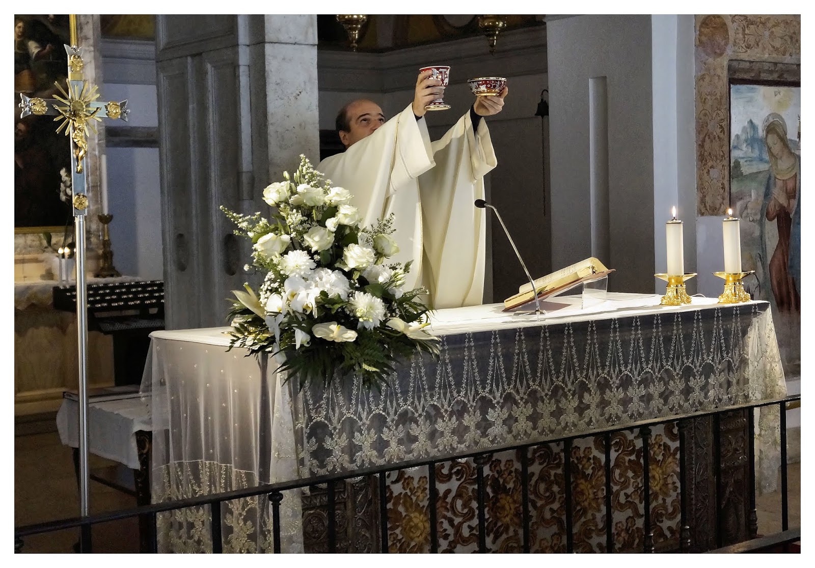 Claudio Cirillo Bertolesi: Madonna Pellegrina di Fatima - Milano