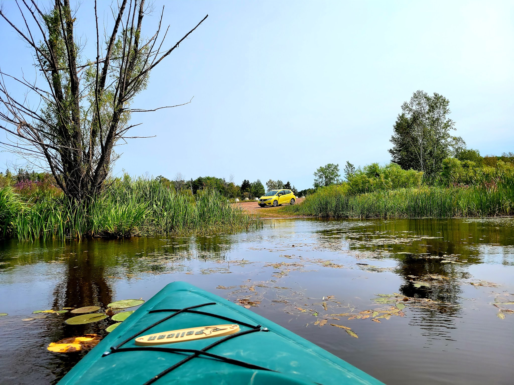 Orange is my favorite color. Woodstock Bay
