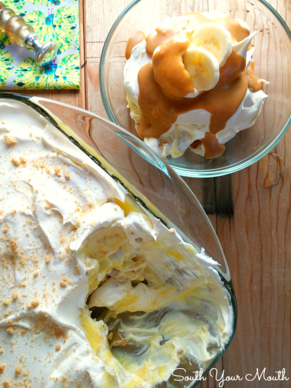 South Your Mouth Peanut Butter Ripple Nutter Butter Banana Pudding