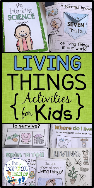 You've found them! The best interactive activities to go along with your Living Things science unit. This interactive notebook goes with the Kindergarten NGSS but can also be used with Preschool or First Grade students as well.