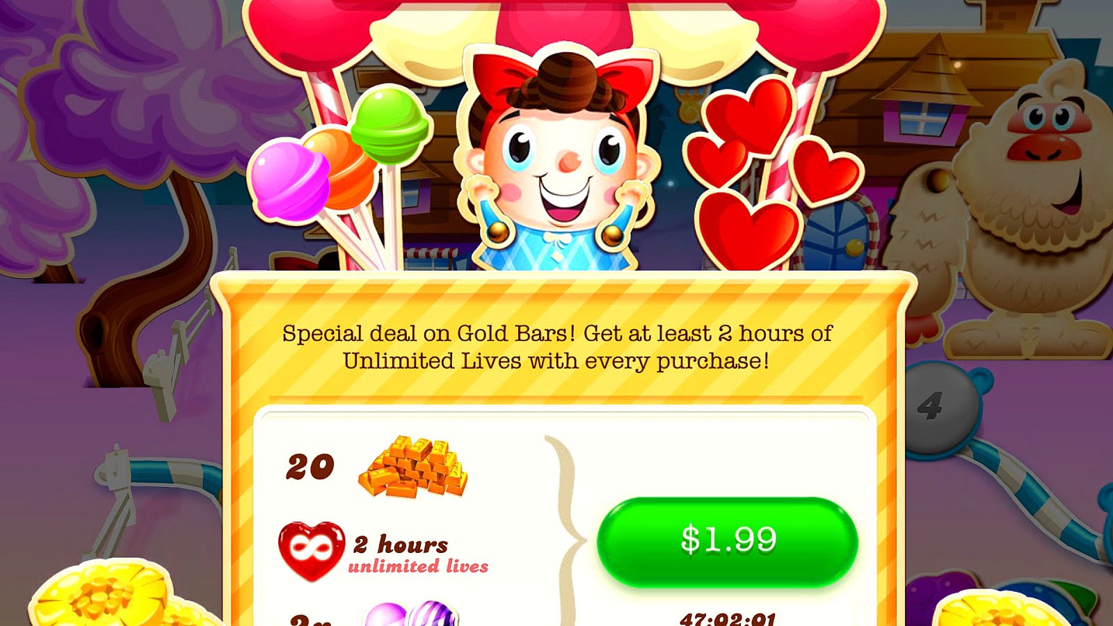 How Do You Get Gold Bars On Candy Crush Gold Choices