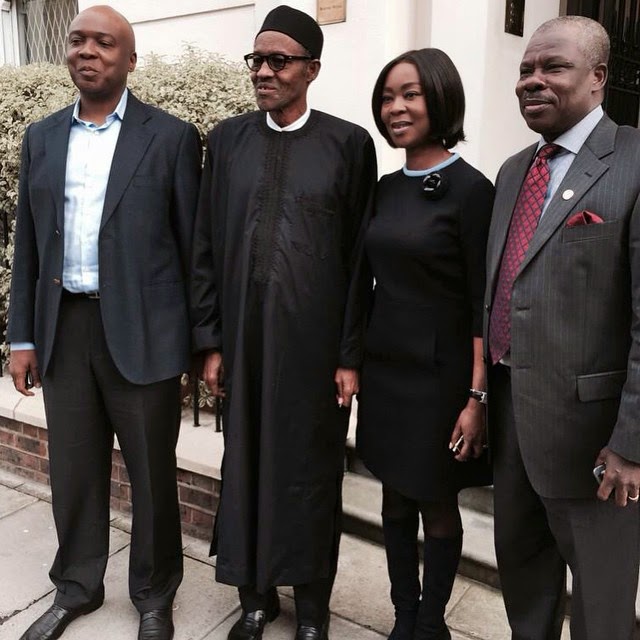 buhari london
