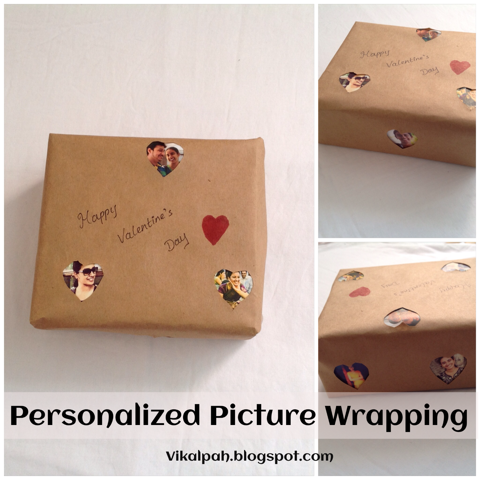   Personalized picture wrapping