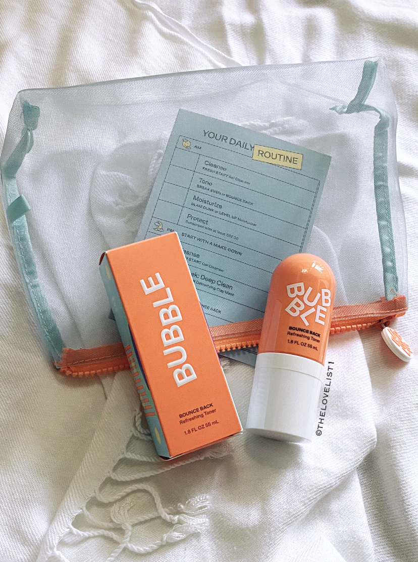 Product Review  Bubble Skincare Fresh Start Skin Cleanser