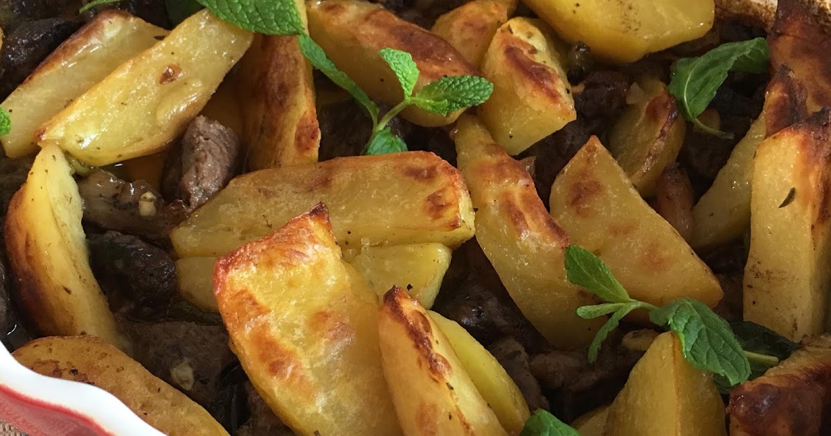 Fırında Patatesli Kuzu Eti Tarifi, Nasıl Yapılır? Kişniş Otu