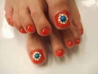 Nail extensions toe acrylic led polish gel embellishments french gold taupo acrylics needy nails sharja hazing silver Acrylic gel backfill, redesign with red glitz, silver hazing & acrylic