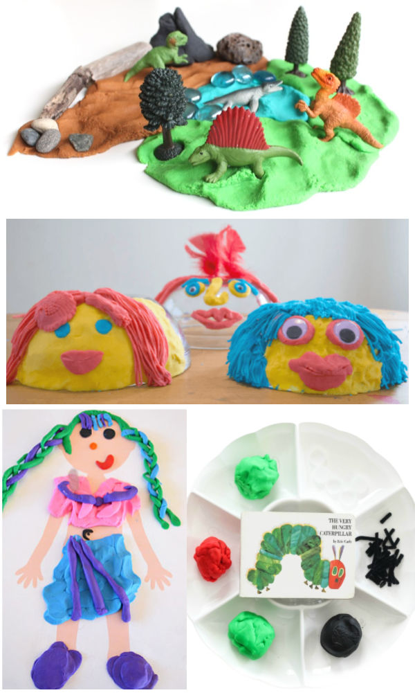 Make play dough using one of these amazing recipes for kids, or try them all! #playdoughrecipe #playdough #playdoughactivities #playdoughrecipesforkids #activitiesforkids #growingajeweledrose