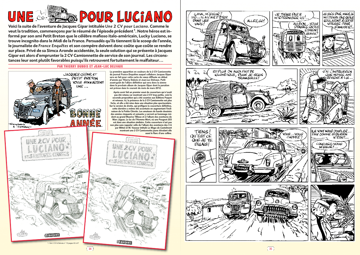 JeanLuc DELVAUX Illustrateur Jacques Gipar en noir et blanc