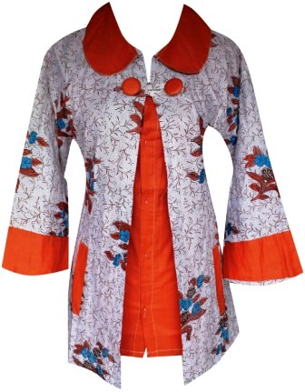 Baju Batik Kombinasi Modern Terbaru 2016 baju batik kombinasi modern terbaru 2016
