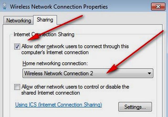 كيفية مشاركة اتصالك بالإنترنت بين جهازي كمبيوتر يعمل بنظام Windows 1