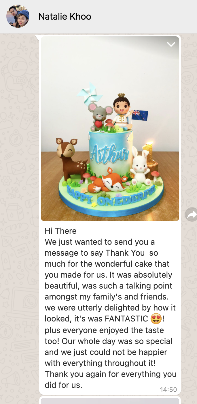 Celebrate with Cake! Testimonials