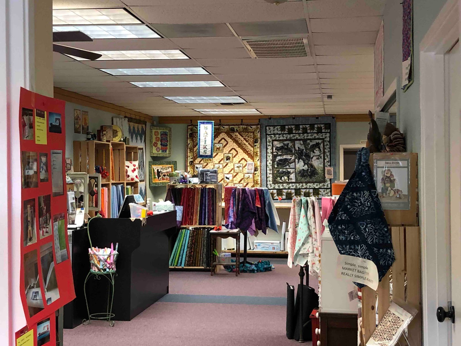 Cat Patches Quilt Shop Quail's Nest Quilt Company, Sonora, California