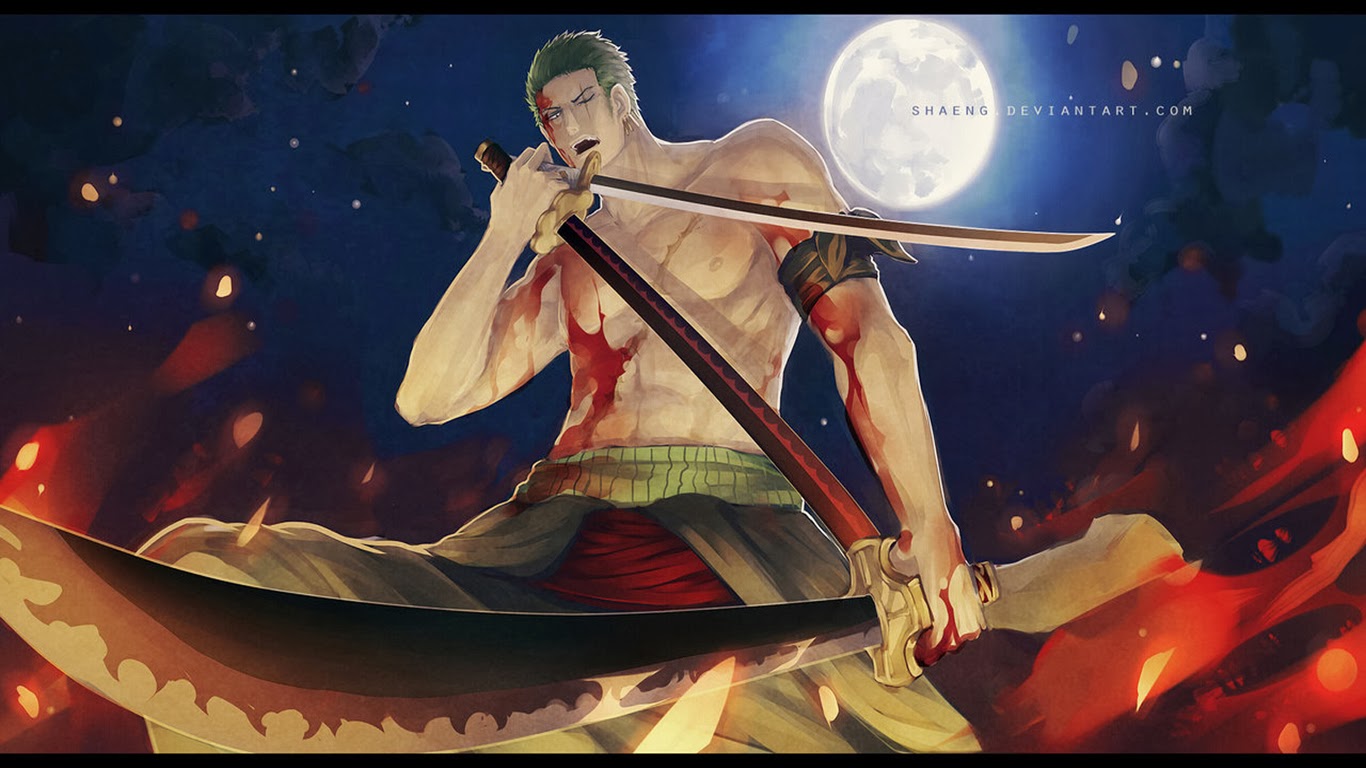 Roronoa Zoro 3 Sword 2s Wallpaper HD