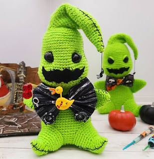 PATRON GRATIS OGIE | PESADILLA ANTES DE NAVIDAD AMIGURUMI 46588