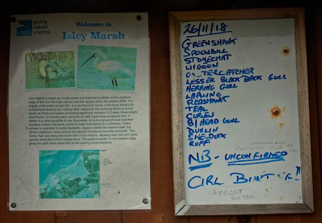 Isley Marsh Notice Board. Photo credit Pat Adams