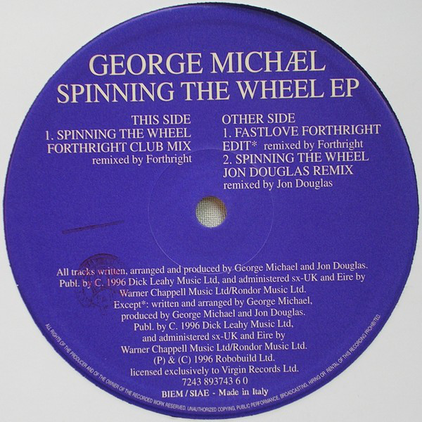 Missing Hits 7 MICHAEL THE SPINNING THE WHEEL (DANCE REMIXES)