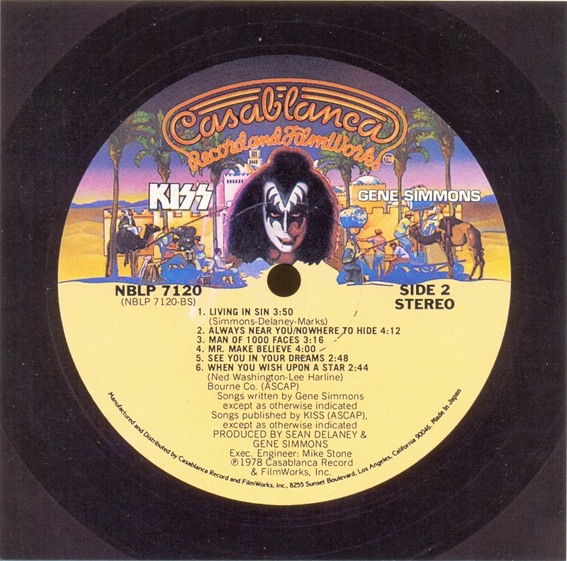 Cries from the Quiet World: Kiss "Gene Simmons"