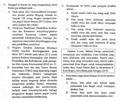 Soal essay bahasa indonesia kelas 8 semester 1 kurikulum 2013 image