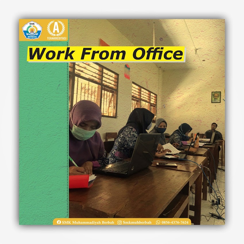 Pembelajaran di masa pandemi SMK Muhammadiyah Berbah