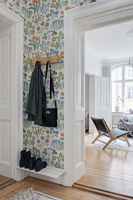 10 dicas de como decorar a casa com papel de parede verde.