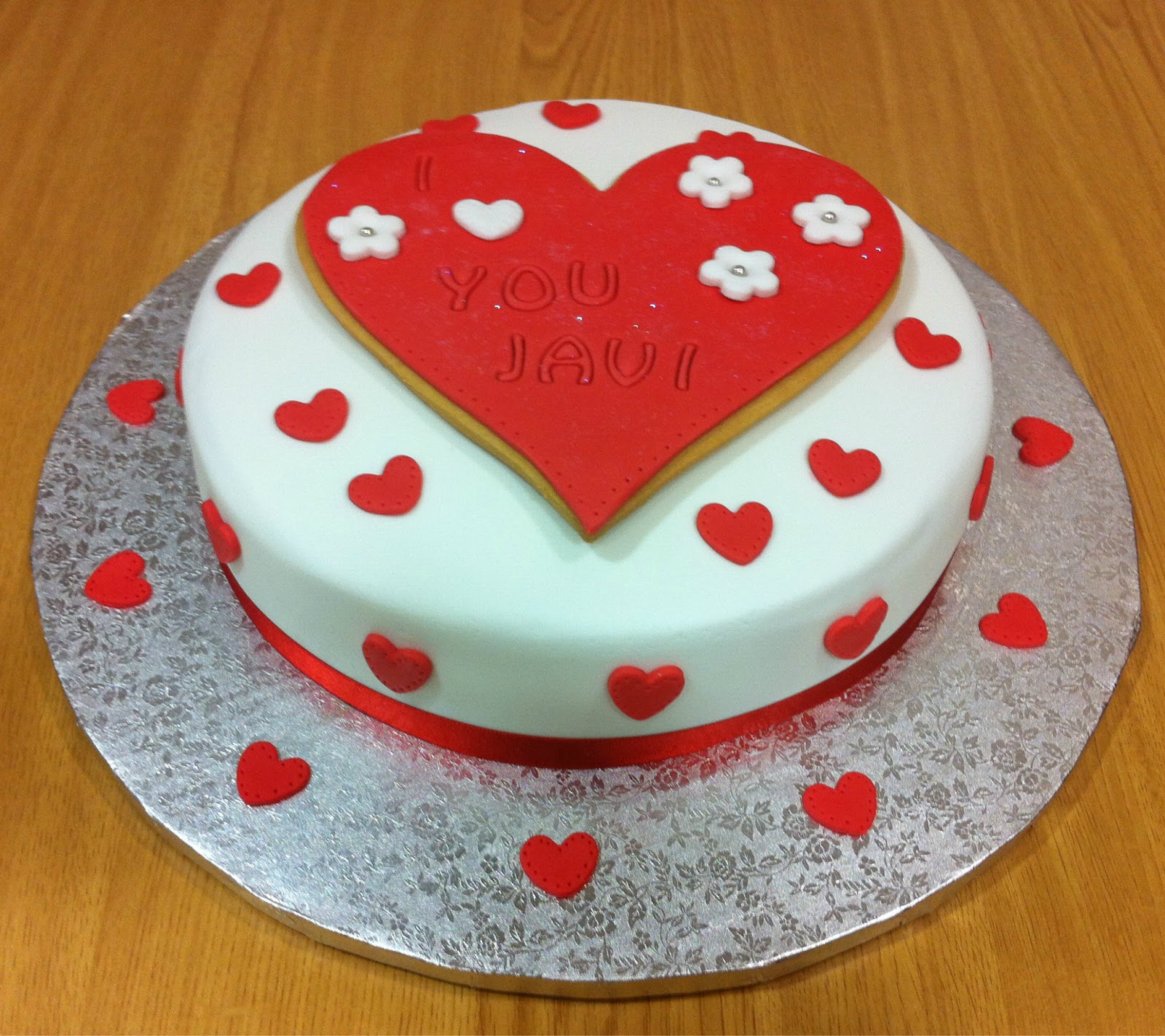 Karina´s Cookies & Cupcakes: Pastel San Valentin