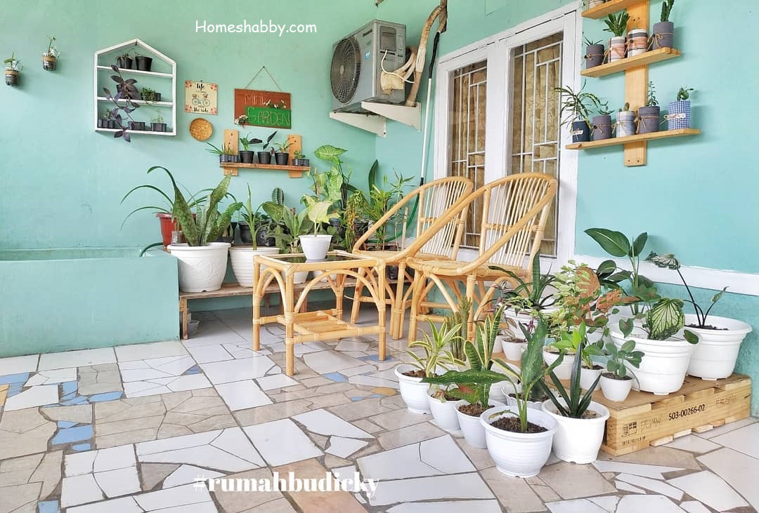 6 Inspirasi Desain Taman Teras Rumah Paling Sejuk ~ Homeshabby.com