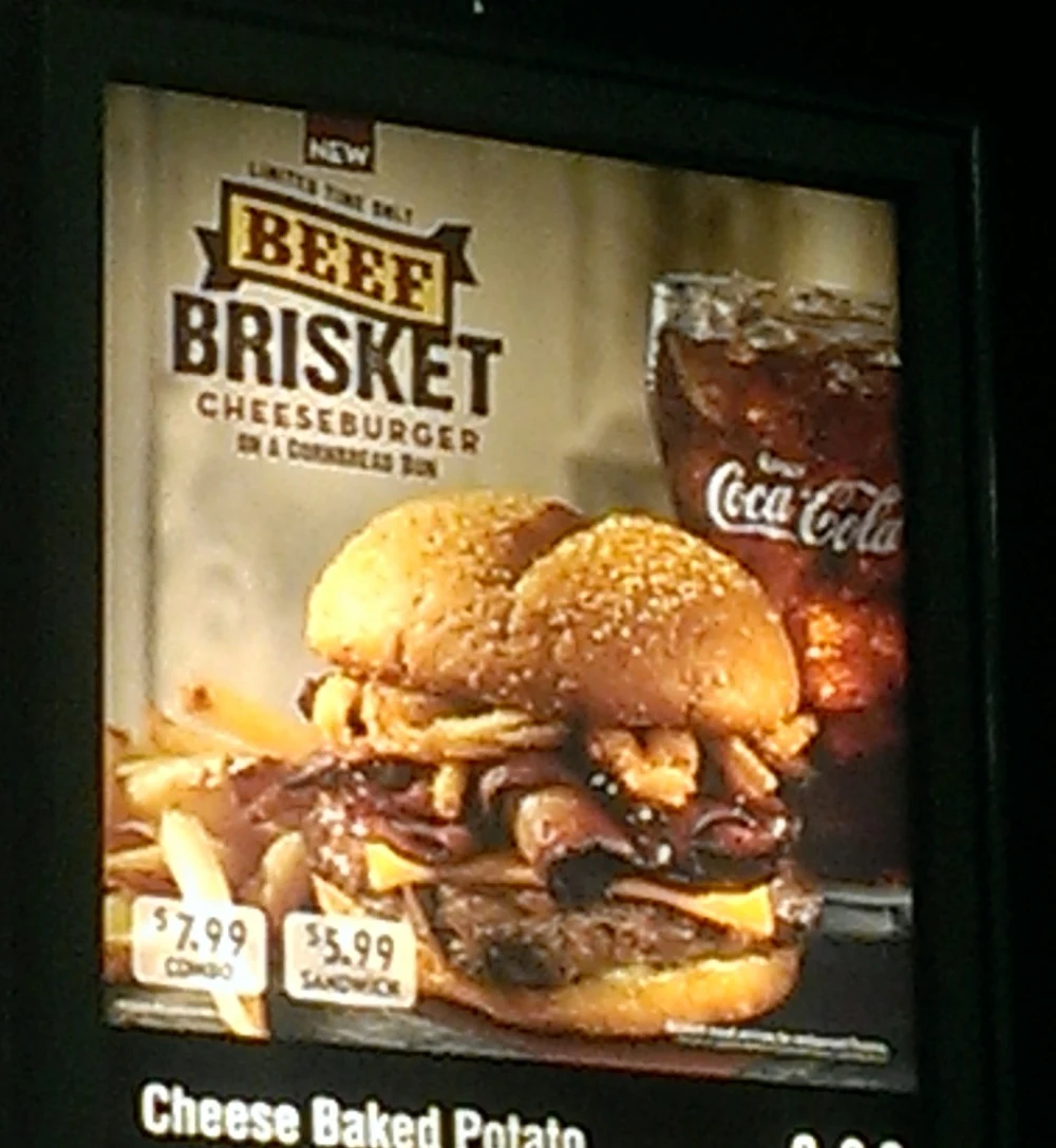 News Wendy's Tests BBQ Brisket... on a Cornbread Bun! Brand Eating