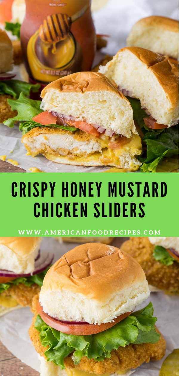 Crispy Honey Mustard Chicken Sliders Recipe By Mom