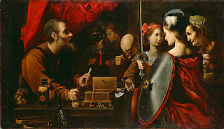 Paolini's Achilles among the Daughters of  Lycomedes,  which is in the J. Paul Getty Museum in Los Angeles