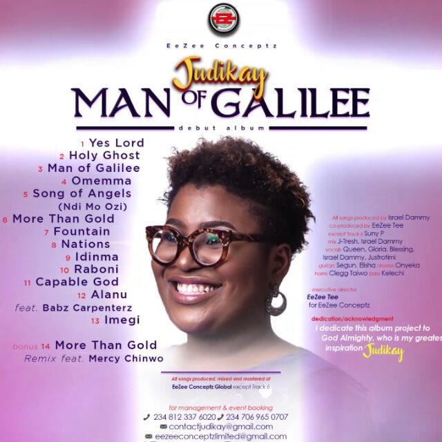 Judikay “Man Of Galilee” Album