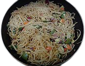 Vegetarian Chow mein(image is symbolic).