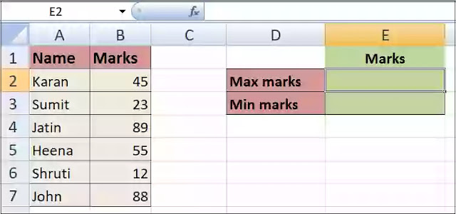Indirect function in excel with named range Indirect function in excel with named range