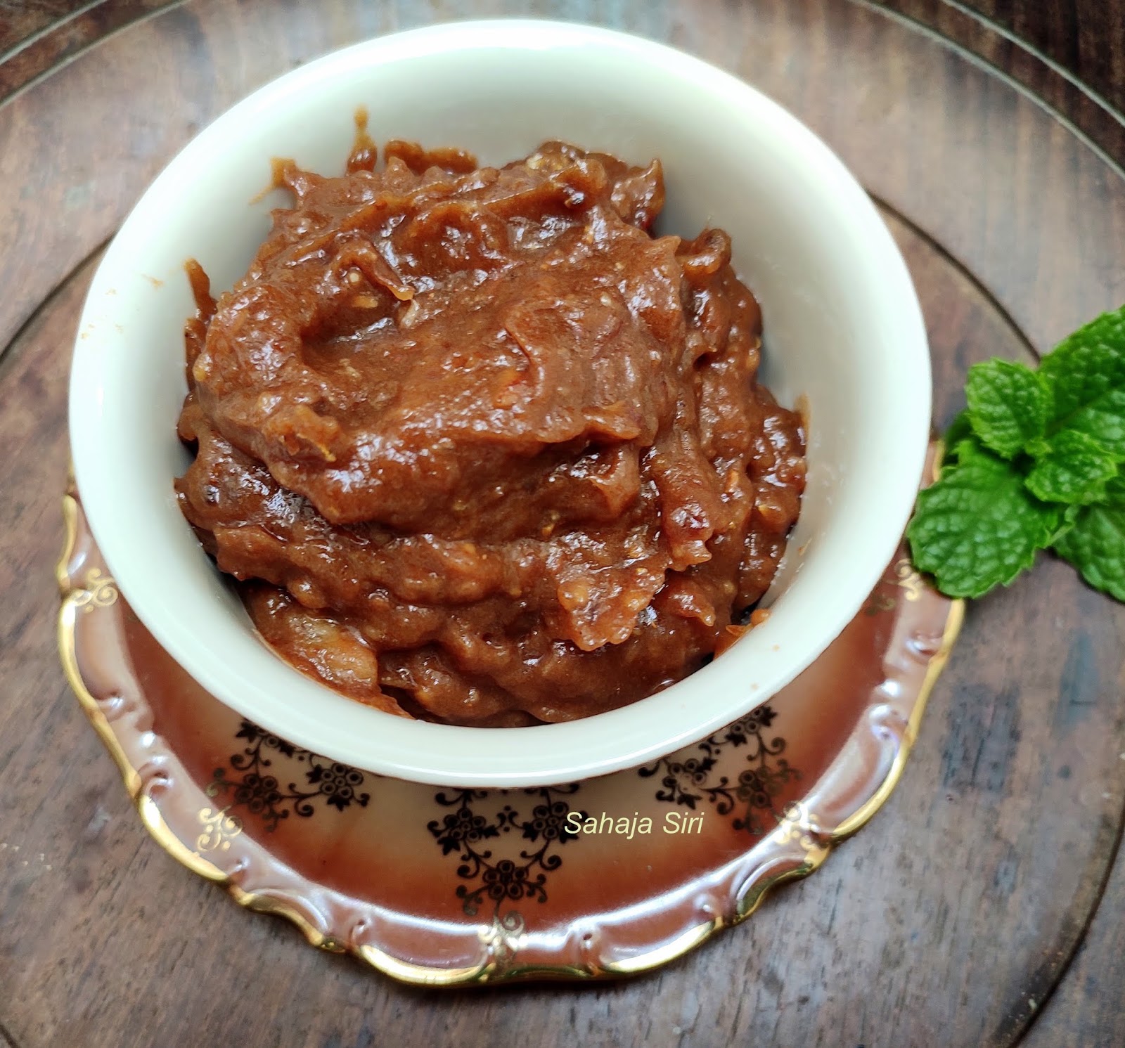 Dates, tamarind sweet & sour chutney